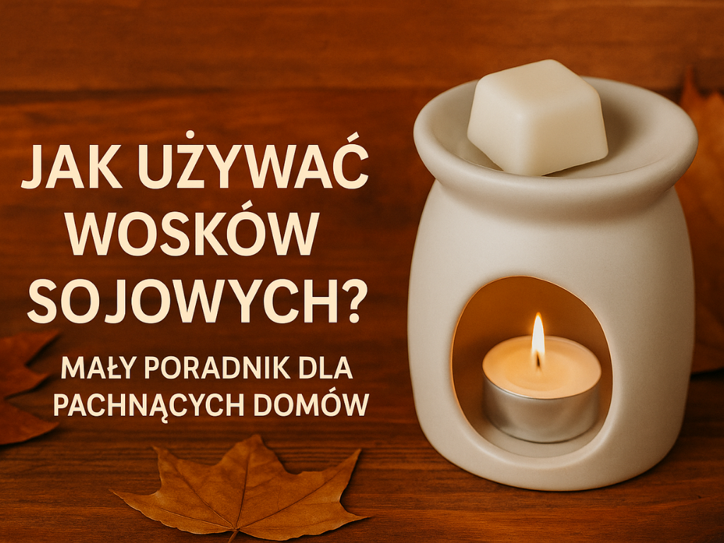 🕯️ Jak używać wosków sojowych? Mały poradnik dla pachnących domów !